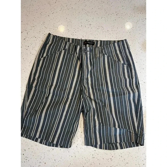 Lee mid rise stripe shorts regular fit 10 medium - Picture 2 of 11